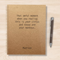 Funny Boss Manager Personalized Notes Office