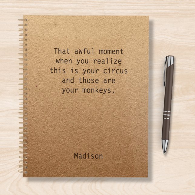 Funny Boss Manager Personalized Notes Office Planner (Creator Uploaded)