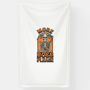 Funny Boss Skeleton Vintage Halloween Shirt_1 Banner
