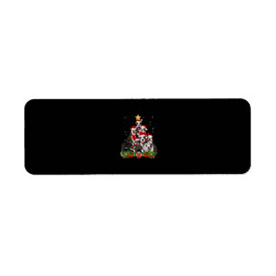 Funny Boston Terrier Dog Christmas Tree Gift