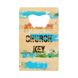 Funny botttle opener  credit card bottle opener