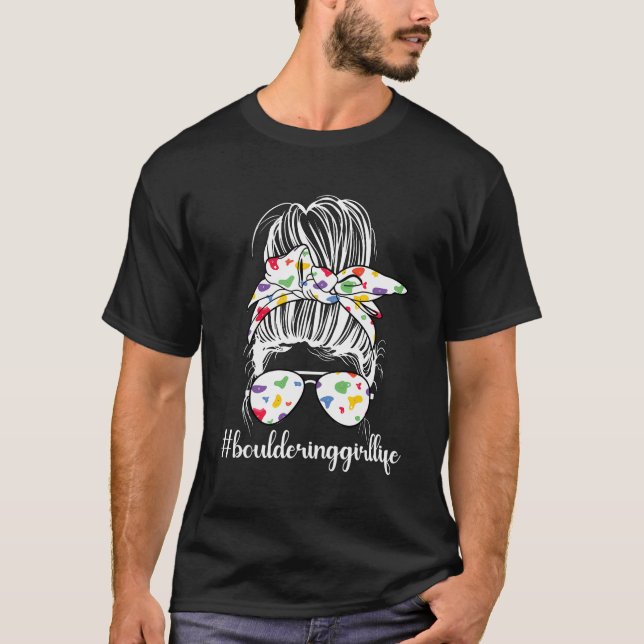 Funny Bouldering Lover Boulder Boulderer T-Shirt (Front)