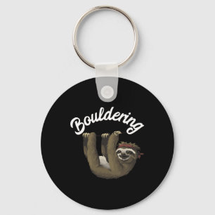Funny Bouldering Sloth T Shirt Free Rock Climbing Keychain