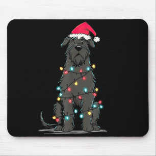Funny Bouvier Des Flandres Christmas Graphics Dog  Mouse Pad