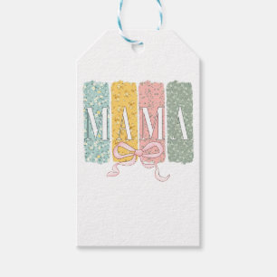 Funny Bow Coquette Mama Flowers Mother’s Day   Gift Tags
