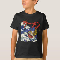 Funny Bowl of Ramen during an ocean storm