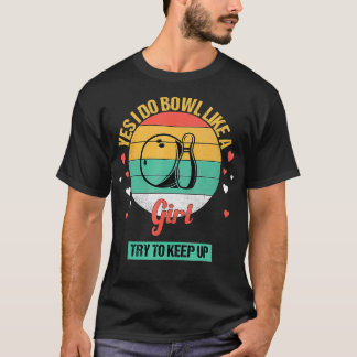 Funny Bowling  5  T-Shirt