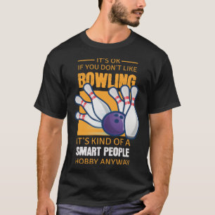 Funny Bowling Apparel Smart People Gift Pullover H