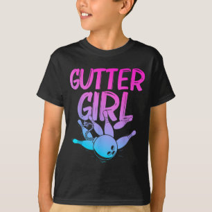 Funny Bowling Design For Girls Women Bowler Bowlin T-Shirt