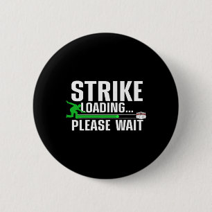 Funny Bowling Design For Men Women Kids Bowling Lo 2 Inch Round Button
