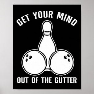 Funny Bowling Design For Men Women Kids Bowling Lo Poster