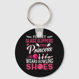 Funny Bowling For Women Girls Kids Mom Wife Keychain
