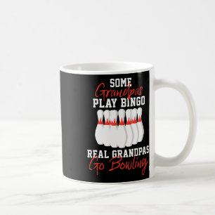 Funny Bowling Gift For Grandpa Or Dad Coffee Mug