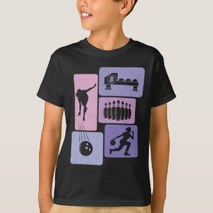 Funny Bowling Player Bowler Game Enthusiast Outfit T-Shirt