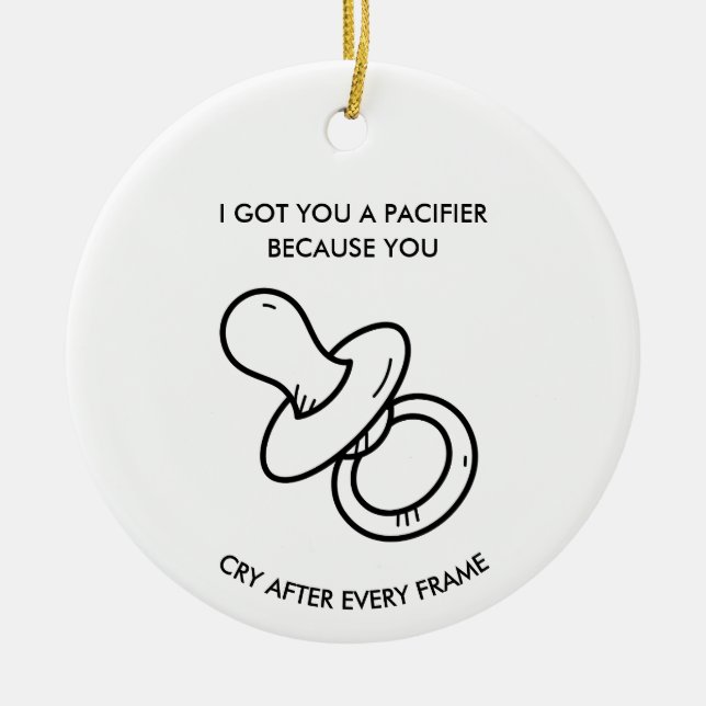 Funny Bowling, Sarcastic Gag Gift for Bowlers  Ceramic Ornament (Front)