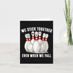 Funny Bowling Team Bowling Lover Bowler Squad Humo Card