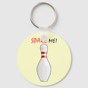 Funny Bowling Team Novelty or Stocking Stuffer Keychain
