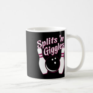 Funny Bowling Team Splits n Giggles Coffee Mug