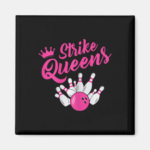 Funny Bowling Tee Bowling Team Sport Gift Strike Q Magnet