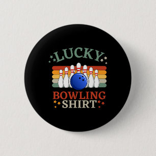 Funny Bowling This Is My Bowling Strike Team 2 Inch Round Button