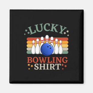 Funny Bowling This Is My Bowling Strike Team Magnet