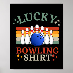 Funny Bowling This Is My Bowling Strike Team  Poster