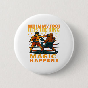 Funny Boxer Boxing Fighter Sarcastic Humour Gifts 2 Inch Round Button