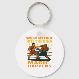 Funny Boxer Boxing Fighter Sarcastic Humour Gifts  Keychain
