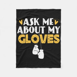 Funny Boxers Birthday Sarcastic Saying Fleece Blanket
