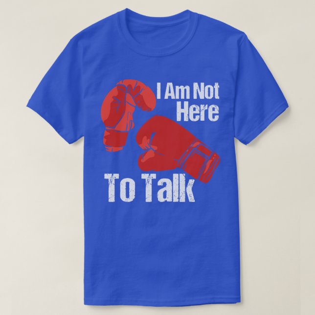 Funny Boxing Boxing T-Shirt (Design Front)
