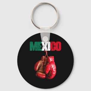 Funny Boxing - I Love Boxing Mexico Keychain