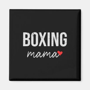 Funny Boxing Mom - Cute Boxing Mama Gift For Women Magnet