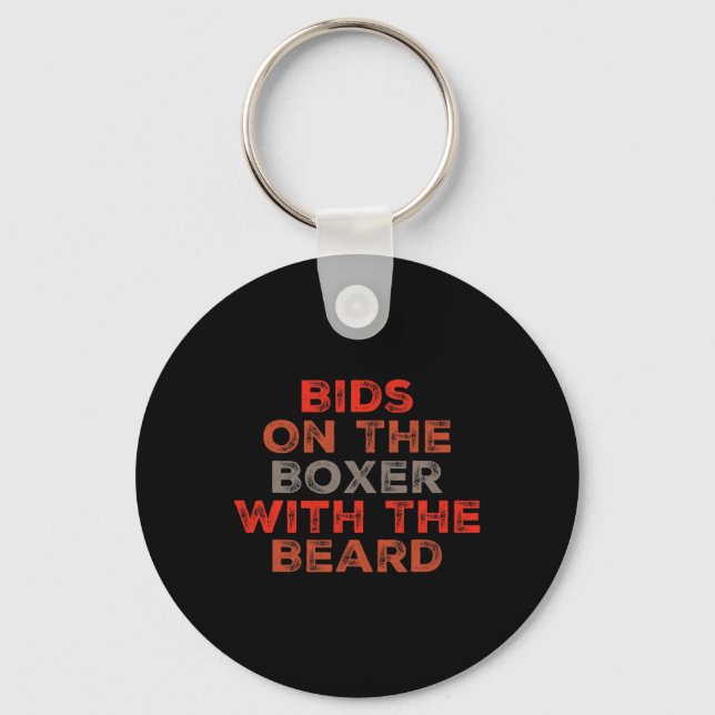 Funny Boxing Quotes Boxers Bids On The Boxer With  Keychain (Front)