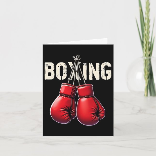 Funny Boxing - Yes2  Card (Front)