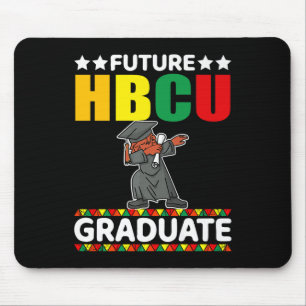 Funny Boy College Graduation Kid Future Hbcu Gradu Mouse Pad