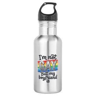 Funny Boyfriend Pride Vintage Engraving Shirt Desi 532 Ml Water Bottle