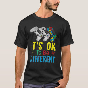 Funny Boys Autism Game Autism Awareness Month Day T-Shirt
