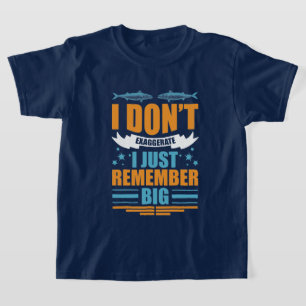 Funny boys fishing word art T-Shirt