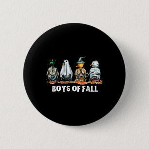 Funny Boys Of Fall Duck Hunting Halloween Costume  2 Inch Round Button