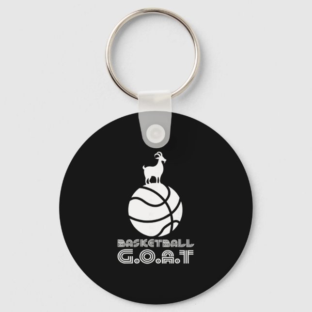 Funny Boys Sketll Goat Kids Ller Youth Player Gift Keychain (Front)