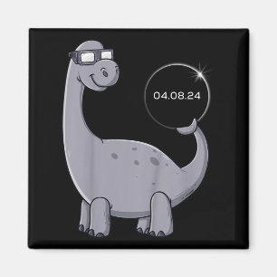 Funny Boys Solar Eclipse Dino 04 08 Magnet
