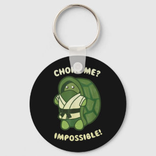 Funny Brazilian Jiu Jitsu and BJJ Turtle Keychain