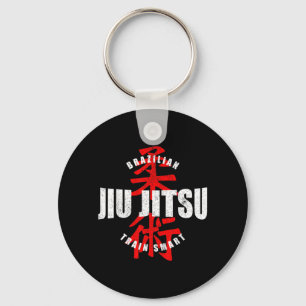 Funny Brazilian Jiu Jitsu Vintage Train Smart Keychain