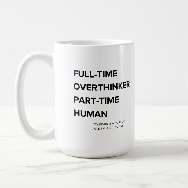 Funny Breaking News  Coffee Mug (Left)
