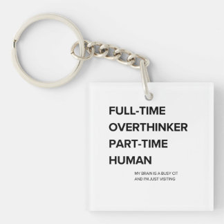 Funny Breaking News Keychain