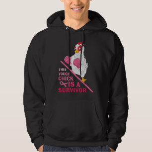 Funny Breast Cancer Warrior Survivor Girl Women Hoodie