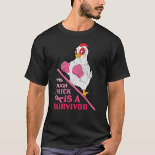 Funny Breast Cancer Warrior Survivor Girl Women T-Shirt
