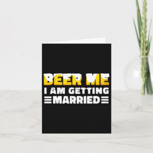 Funny Bride And Groom Bachelor Party  Card
