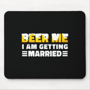Funny Bride And Groom Bachelor Party Mouse Pad