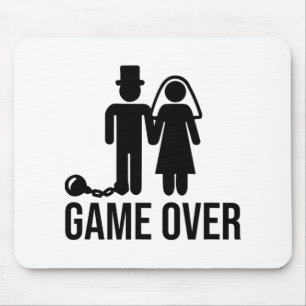 Funny Bride Groom Wedding Bachelor Bachelorette Pa Mouse Pad